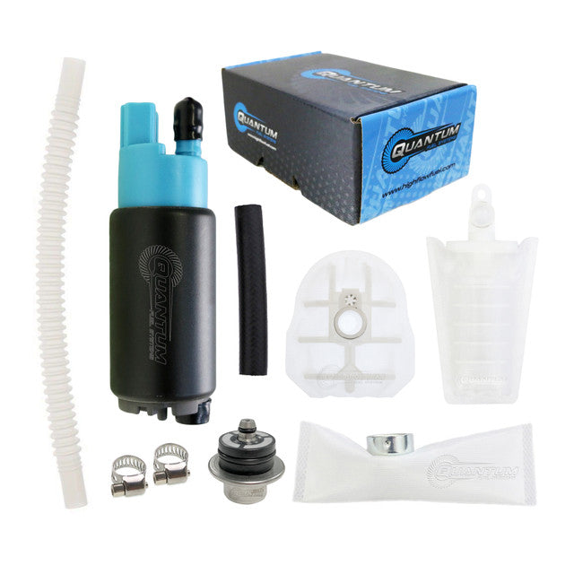 Quantum Fuel Systems OEM Replacement In-Tank EFI Fuel Pump w/ Fuel Pressure Regulator, Strainer for the BMW HP2 Enduro '05-09, K1200R '04-09 & etc.