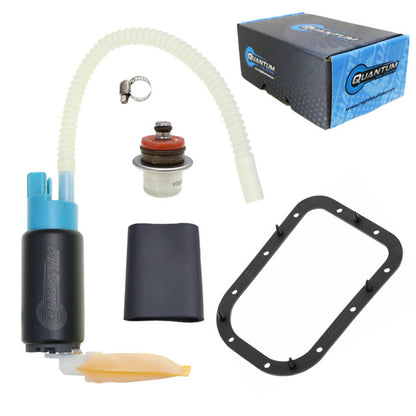Quantum Fuel Systems OEM Replacement In-Tank EFI Fuel Pump w/ Fuel Pressure Regulator, Tank Seal, Strainer for the Harley Davidson Electra Glide Standard / Fat Boy '2007 & etc.