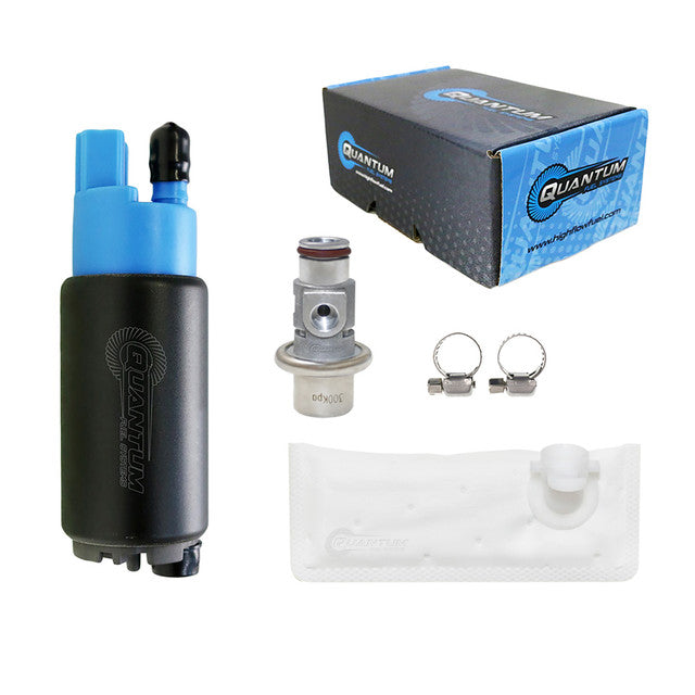 Quantum Fuel Systems OEM Replacement In-Tank EFI Fuel Pump w/ Fuel Pressure Regulator, Strainer for the Suzuki Intruder 1800 '08-13, Boulevard M109R '06-17, Boulevard C109R '08-09
