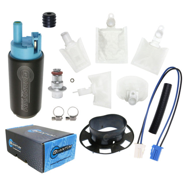 Quantum Fuel Systems OEM Replacement In-Tank EFI Fuel Pump w/ Fuel Pressure Regulator, Tank Seal, Strainer for the Honda NT700V '10-11