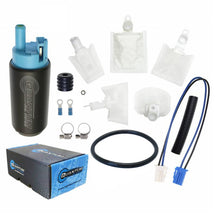 Quantum Fuel Systems 255LPH In-Tank EFI Performance Fuel Pump w/ Tank Seal, Strainer for the Suzuki Boulevard C90 '05-09, B-King '2008 & etc.