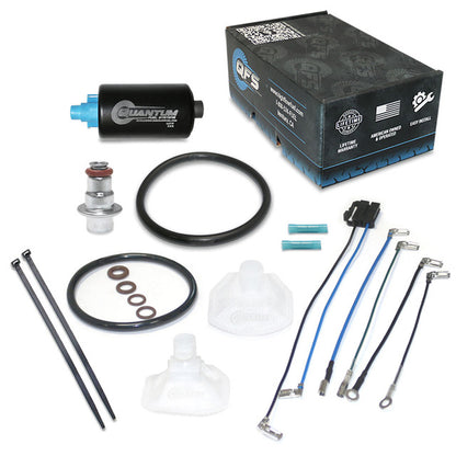 Quantum Fuel Systems OEM Replacement In-Tank EFI Fuel Pump w/ Fuel Pressure Regulator, Tank Seal, Strainer for the Suzuki V-Strom 1000 '14-19, V-Strom 650 '07-16 & etc