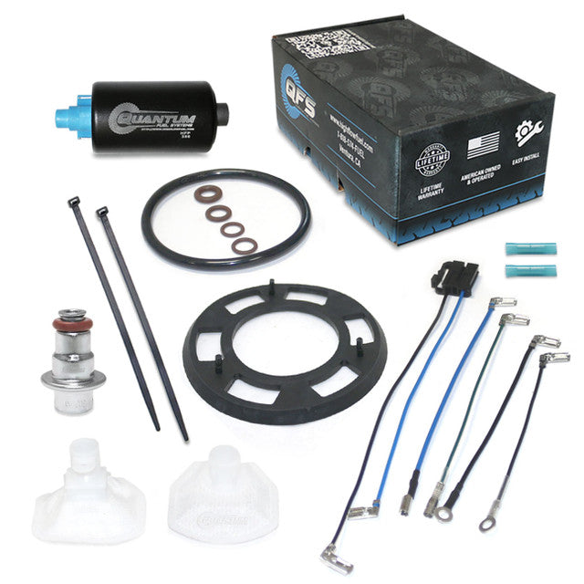 Quantum Fuel Systems OEM Replacement In-Tank EFI Fuel Pump w/ Fuel Pressure Regulator, Tank Seal, Strainer for the Honda CB500F '13-18, CB500X '13-15 & etc.