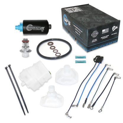 Quantum Fuel Systems OEM Replacement In-Tank EFI Fuel Pump w/ Fuel Pressure Regulator, Tank Seal, Strainer for the Honda CB500F '13-18, CB500X '13-15 & etc.