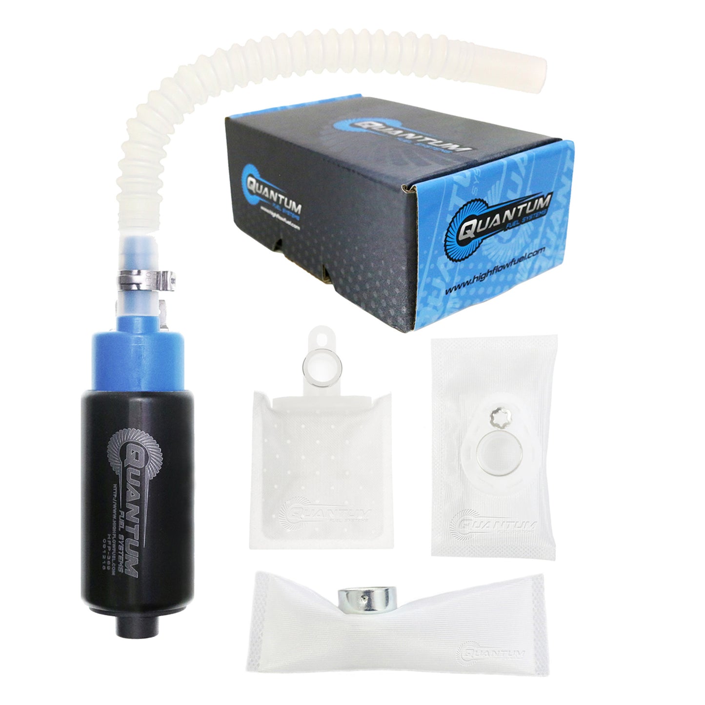 Quantum Fuel Systems OEM Replacement In-Tank EFI Fuel Pump w/ Strainer for the Aprilia Pegaso '05-09, RS4 125 '11-13 & etc.