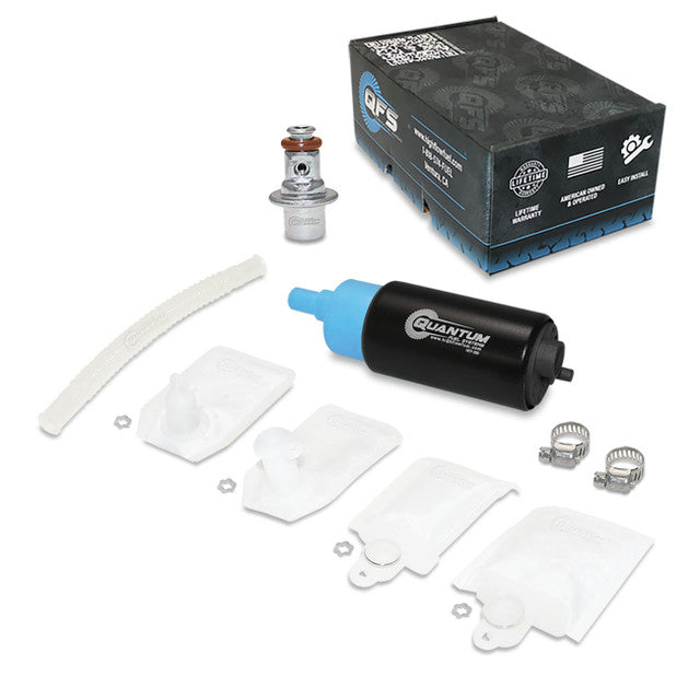 Quantum Fuel Systems OEM Replacement In-Tank EFI Fuel Pump w/ Fuel Pressure Regulator, Strainer for the Hyosung GT250 / GT250R '10-18