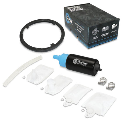 Quantum Fuel Systems OEM Replacement In-Tank EFI Fuel Pump w/ Tank Seal, Strainer for the Yamaha MT-03 '20-23, YZF-R3 '15-23 & etc