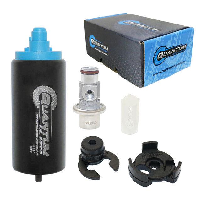Quantum Fuel Systems OEM Replacement In-Tank EFI Fuel Pump with Fuel Pressure Regulator, Strainer for the Kawasaki KX250 '18-20, Z125 Pro '17-20