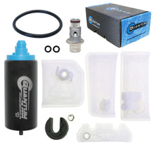 Quantum Fuel Systems OEM Replacement In-Tank EFI Fuel Pump w/ Fuel Pressure Regulator, Tank Seal, Strainer for the Suzuki TU250X '09-19