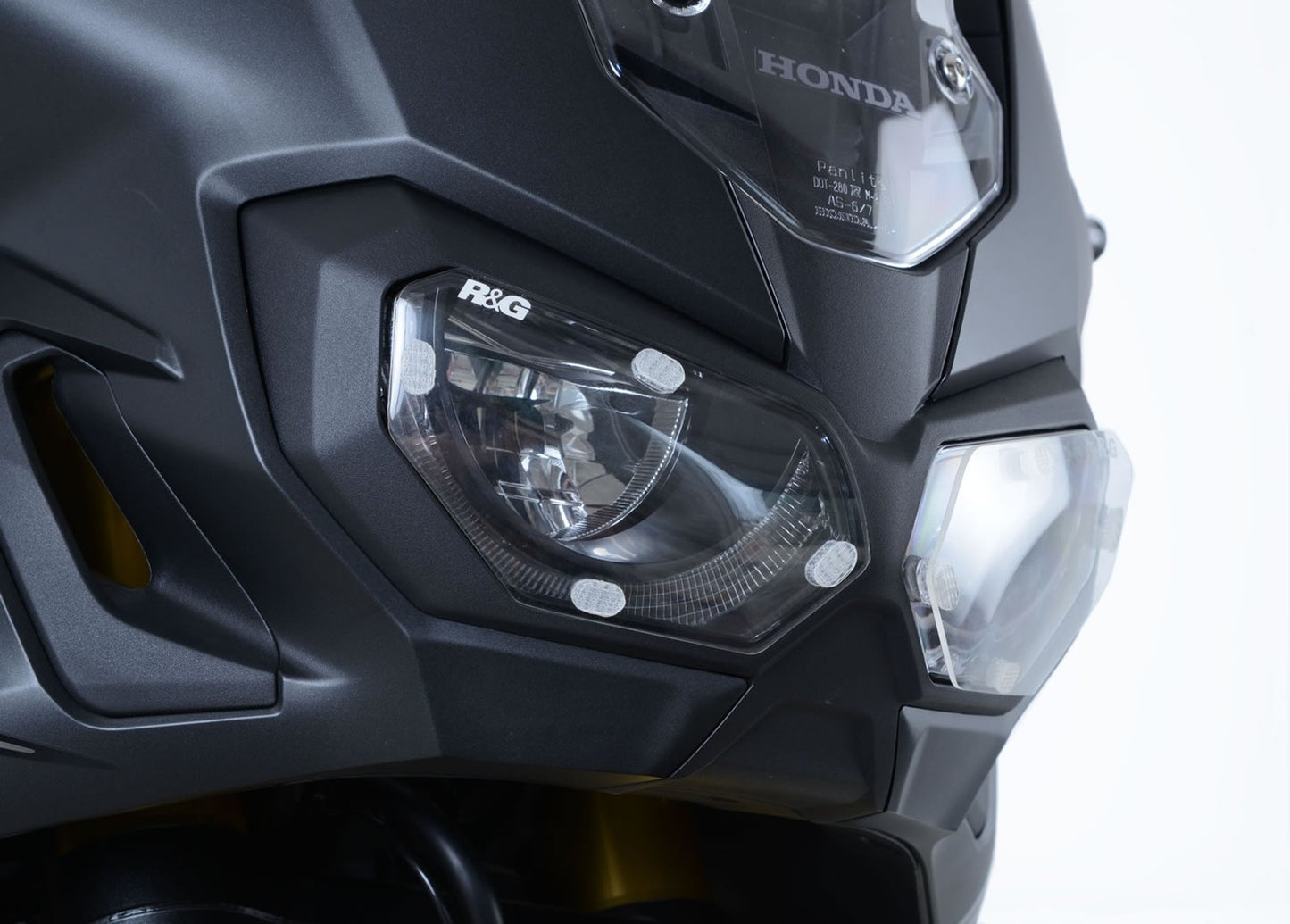R&G Racing Headlight Shield (Pair) for the Honda Africa Twin 1000 '16-'20