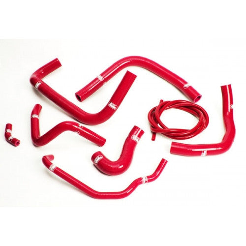 SamcoSport 8 Piece Silicone Coolant Hose Set For Honda CBR900RR Fireblade RRW (1998-99)