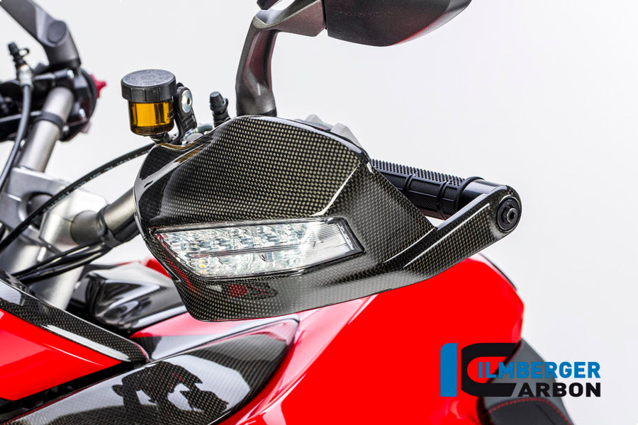 Ilmberger Carbon Hand Protector, Left Side for the Ducati Multistrada 1200 DVT '15 / 1200 Enduro '16