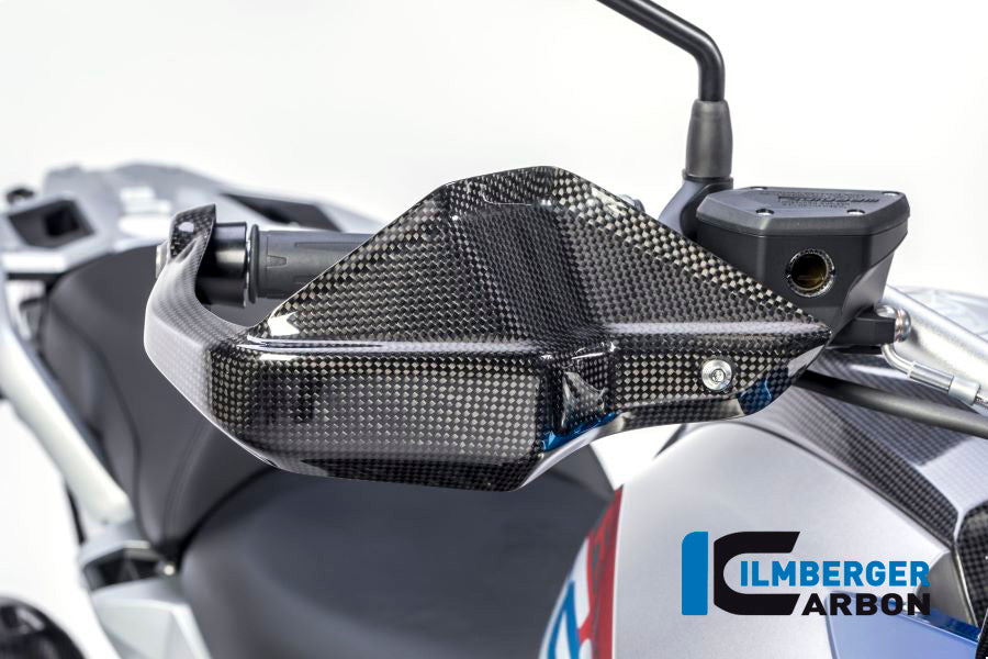 Ilmberger Carbon Hand Protectors RI. for the BMW R 1200 GS '13-17, F 800 G '13-16, R 1200 GS Adventure 2014