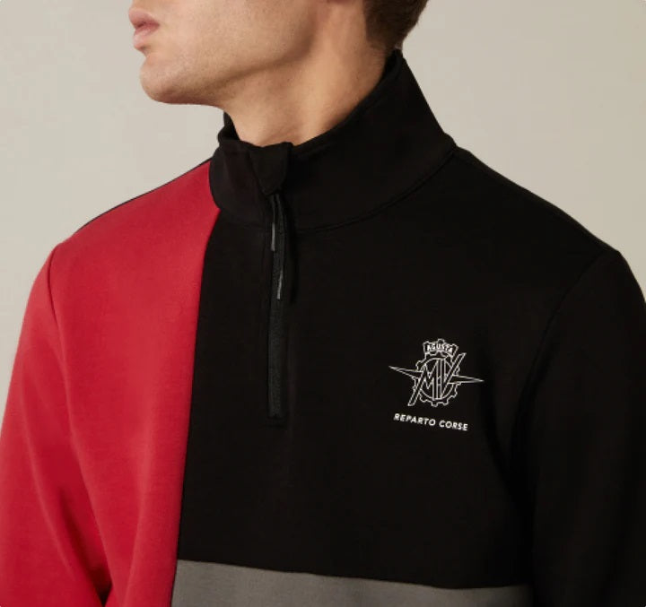 MV Agusta Reparto Corse Official Team Wear - Racing Half Zip Sweatshirt
