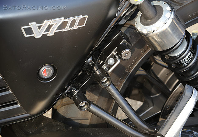 Sato Racing Helmet Lock for Moto Guzzi V7 / V7 II (all)