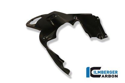 Ilmberger Carbon Instrument Cover at the Tank Carbon for the Ducati Diavel 2011 - 2014