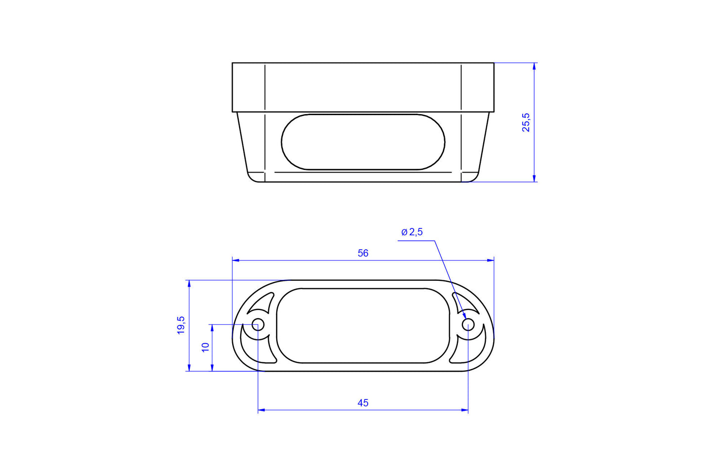 CNC Racing Billet LED Plate Light 'FIRE'