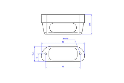 CNC Racing Billet LED Plate Light 'PRO'