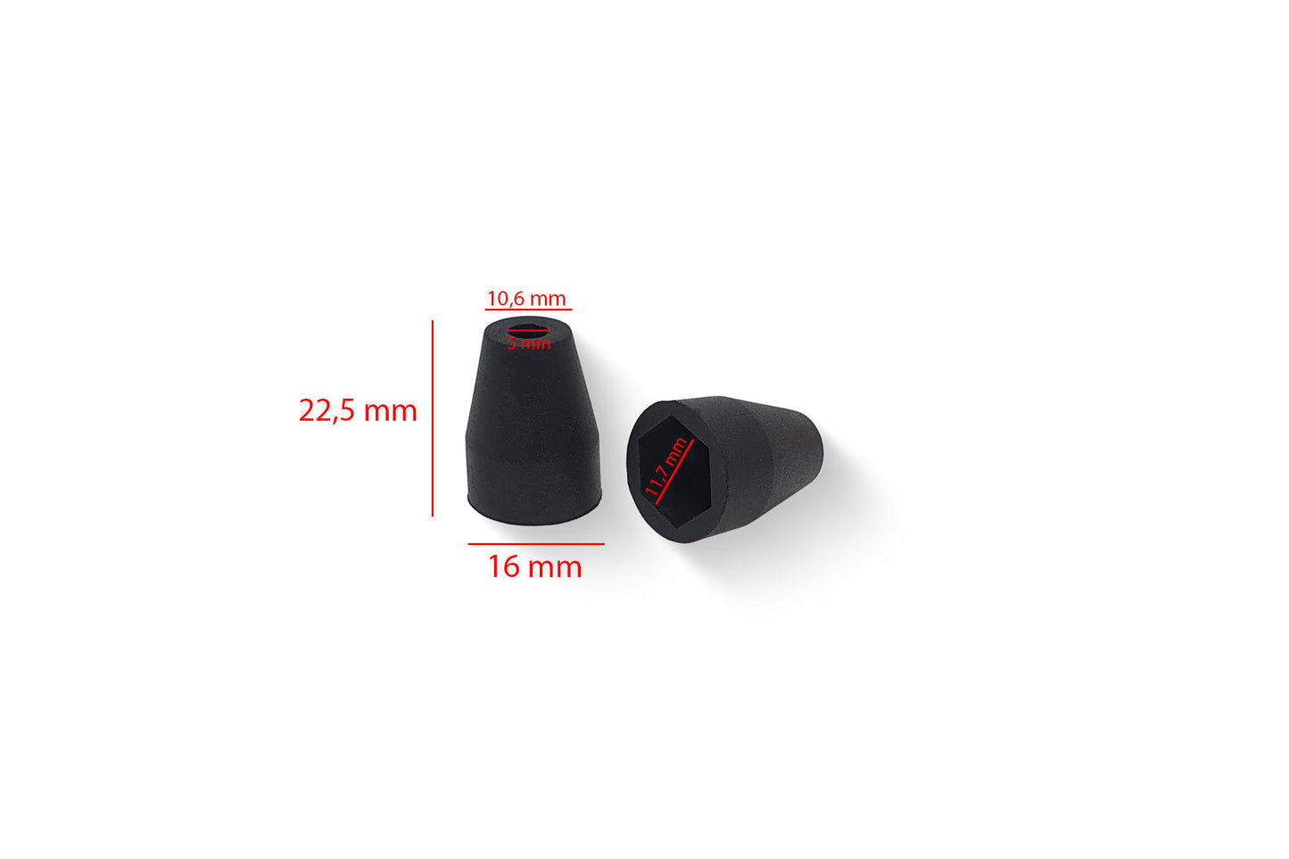 CNC Racing Turn Signal Sleeves (M8)