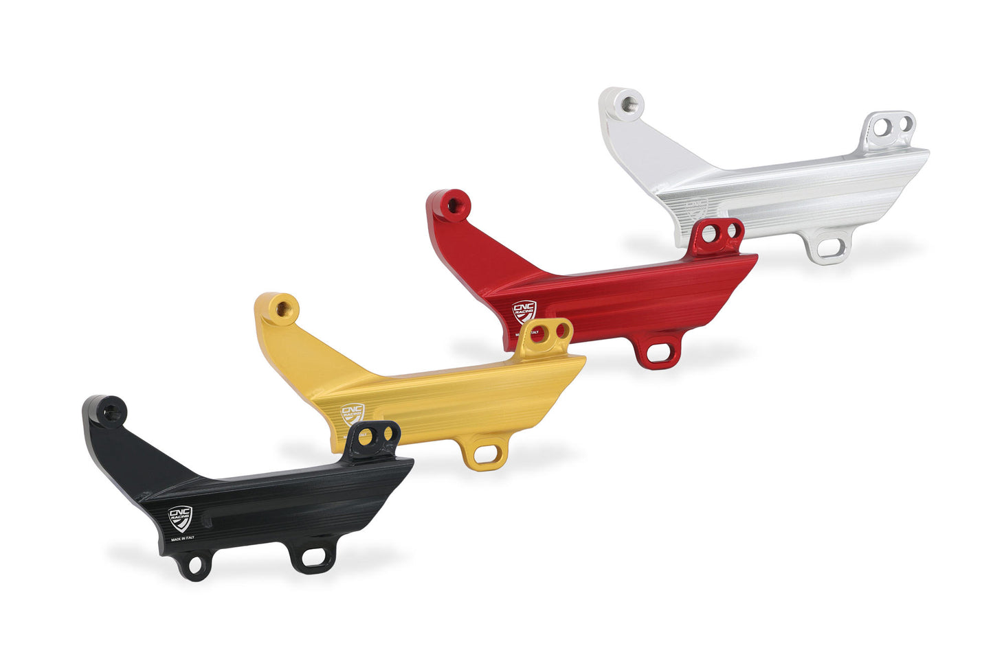 CNC Racing Billet Rear Reservoir Mount And Brake Line Cover for Ducati Panigale V4 /S (18-21)