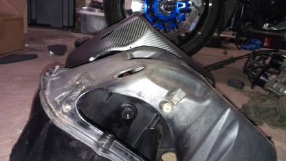 EVR Carbon Fiber Airbox and Ducts for the Ducati 749/999