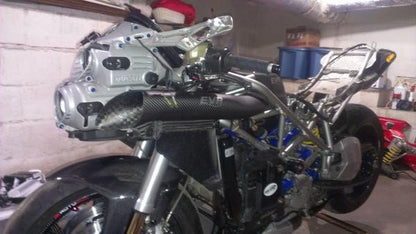 EVR Carbon Fiber Airbox and Ducts for the Ducati 749/999