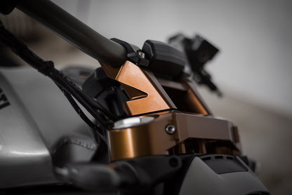 AEM Factory - Billet Triple Clamp kit for the Ducati XDiavel with Riser and Handlebar Clamp