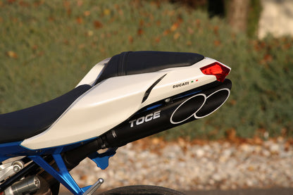 TOCE Performance T-Slash Slip-on Exhaust for Ducati 848 & 848 Evo