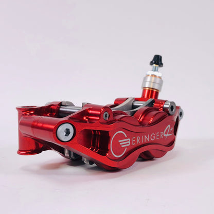 Beringer Aerotec 4+ 100mm 4 piston Radial Caliper - HIGH SPEC VERSION