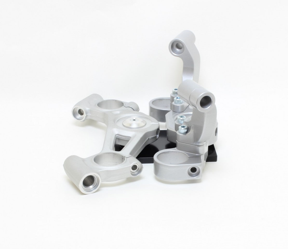 HeliBars Tour Performance Upper Triple Clamp and Risers for the BMW R nineT Racer