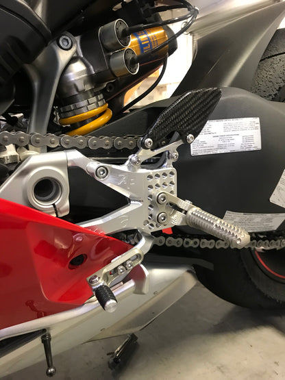 Attack Performance Rearsets for Ducati Panigale V4 / R / S / Speciale