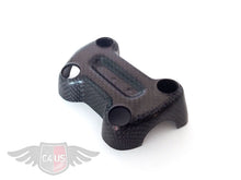 Carbon4us Carbon Fiber Handlebar Clamp Cover for Ducati Monster 696 / 796 / 1100