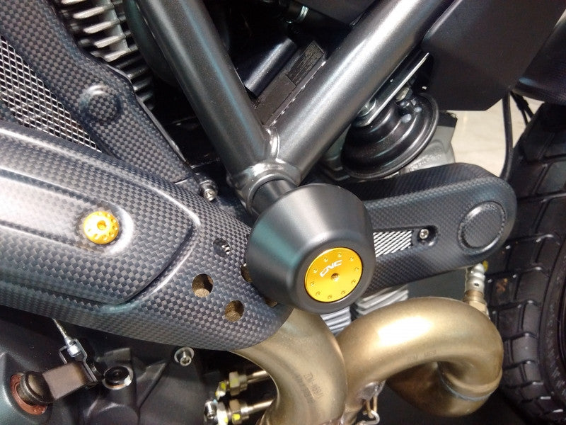 CNC Racing Frame Sliders for Ducati Scrambler
