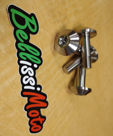 TPO Titanium Wide Head Bolt - M12x1.0, 43mm Long