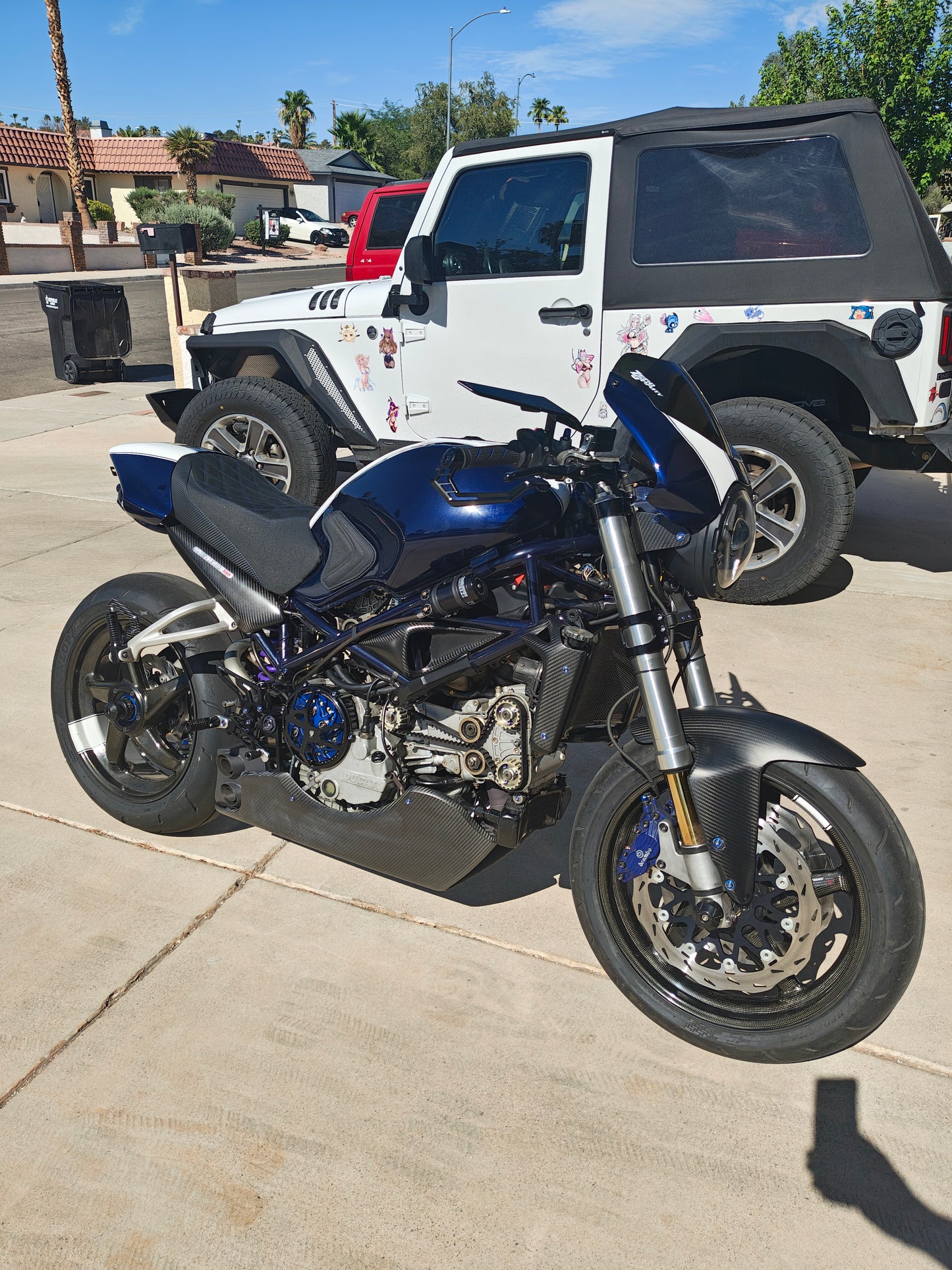 2004 Ducati Monster S4R RARE METALLIC BLUE and CARBON!! - 26K miles