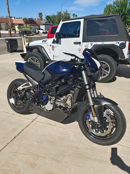 2004 Ducati Monster S4R RARE METALLIC BLUE and CARBON!! - 26K miles