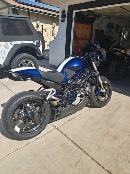 2004 Ducati Monster S4R RARE METALLIC BLUE and CARBON!! - 26K miles