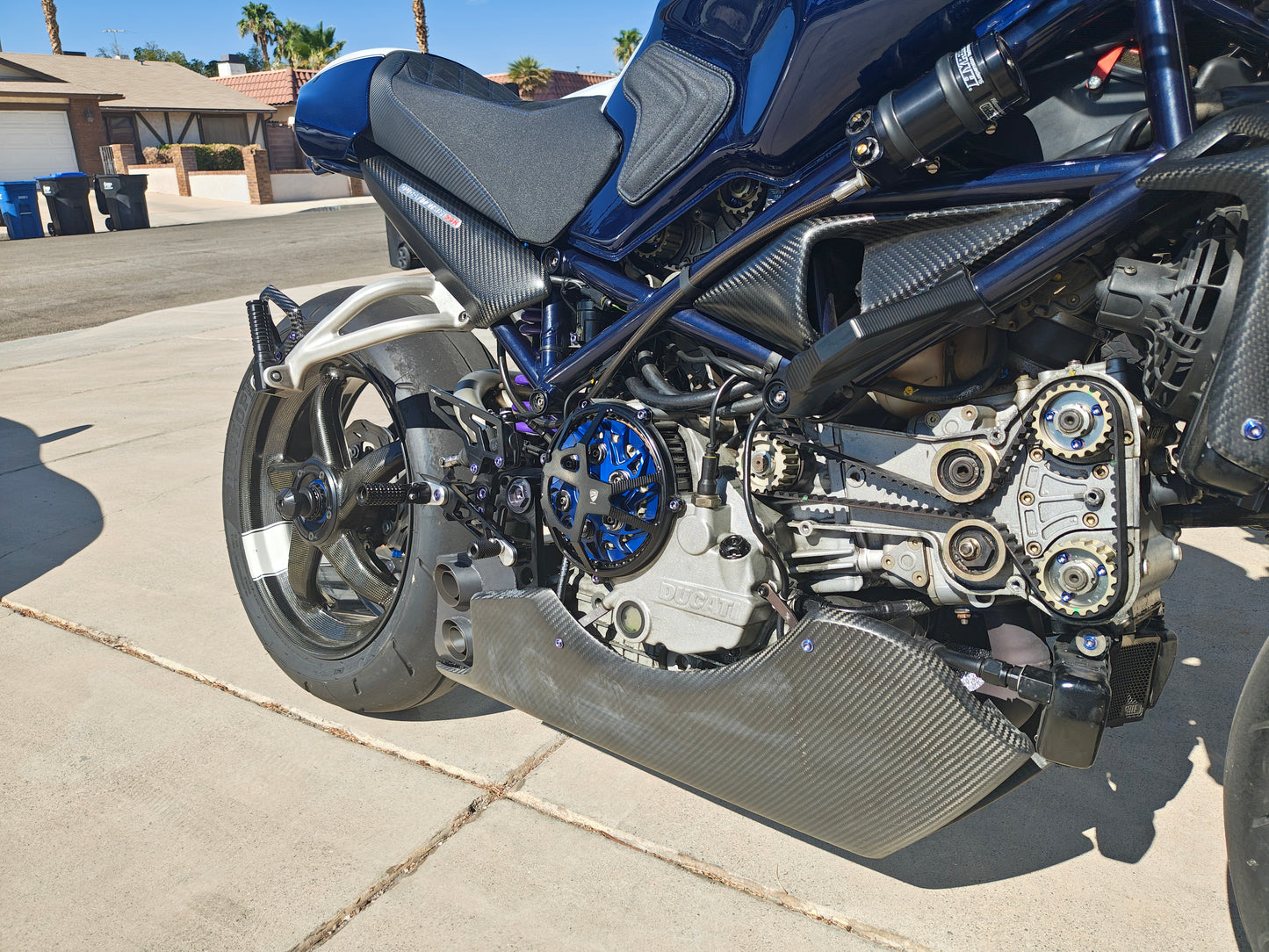 2004 Ducati Monster S4R RARE METALLIC BLUE and CARBON!! - 26K miles