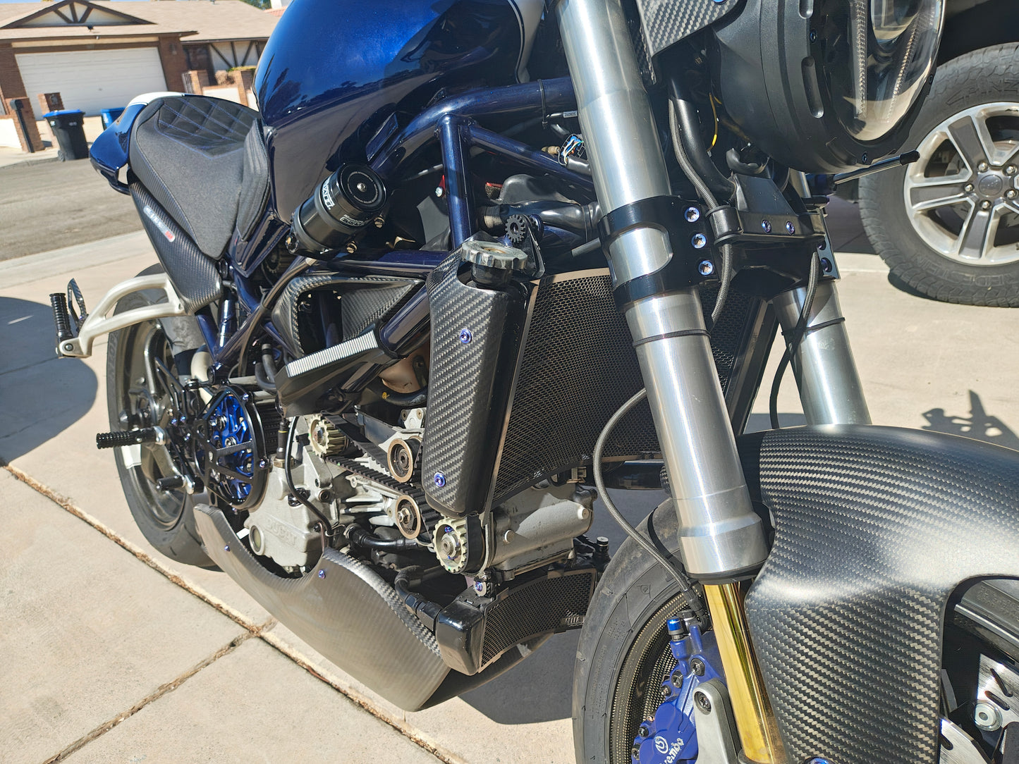 2004 Ducati Monster S4R RARE METALLIC BLUE and CARBON!! - 26K miles