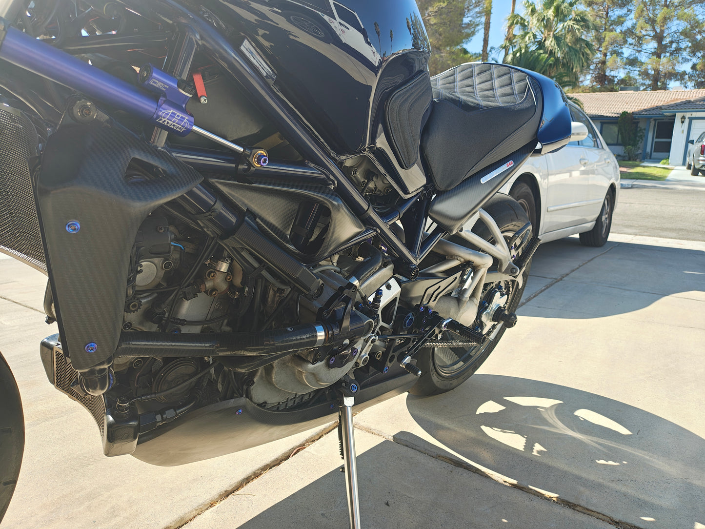 2004 Ducati Monster S4R RARE METALLIC BLUE and CARBON!! - 26K miles