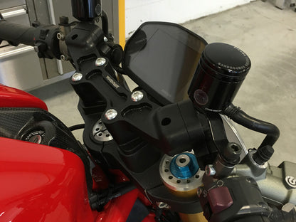 Woodcraft Ducati Monster 821 (15-17) / 1200 /S (14-16) Clipon Riser Adapter Plate With Bars