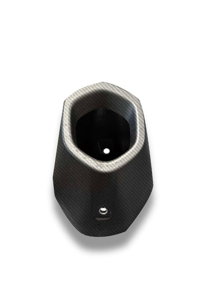 QD Exhaust Carbon Fiber Endcap for OE Muffler for the BMW R 1300 GS