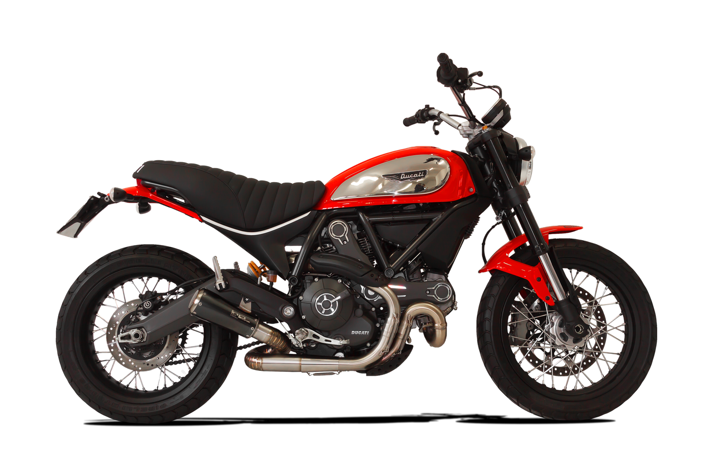 HP CORSE GP07 Slip On For Ducati Scrambler 800
