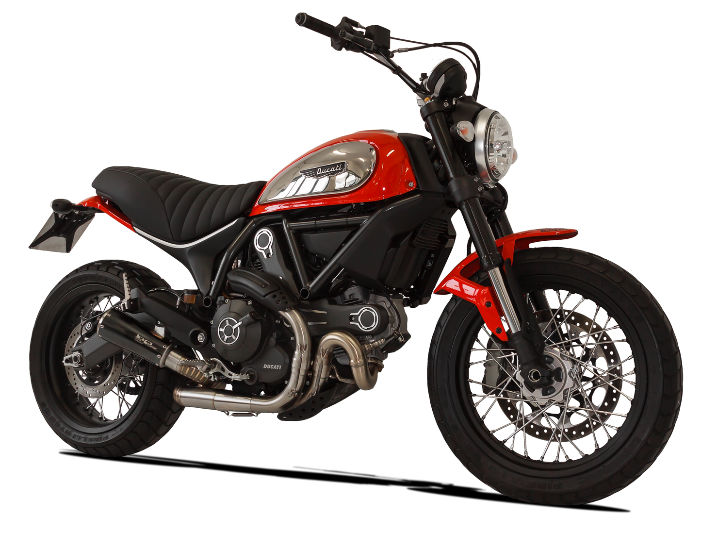 HP CORSE GP07 Slip On For Ducati Scrambler 800