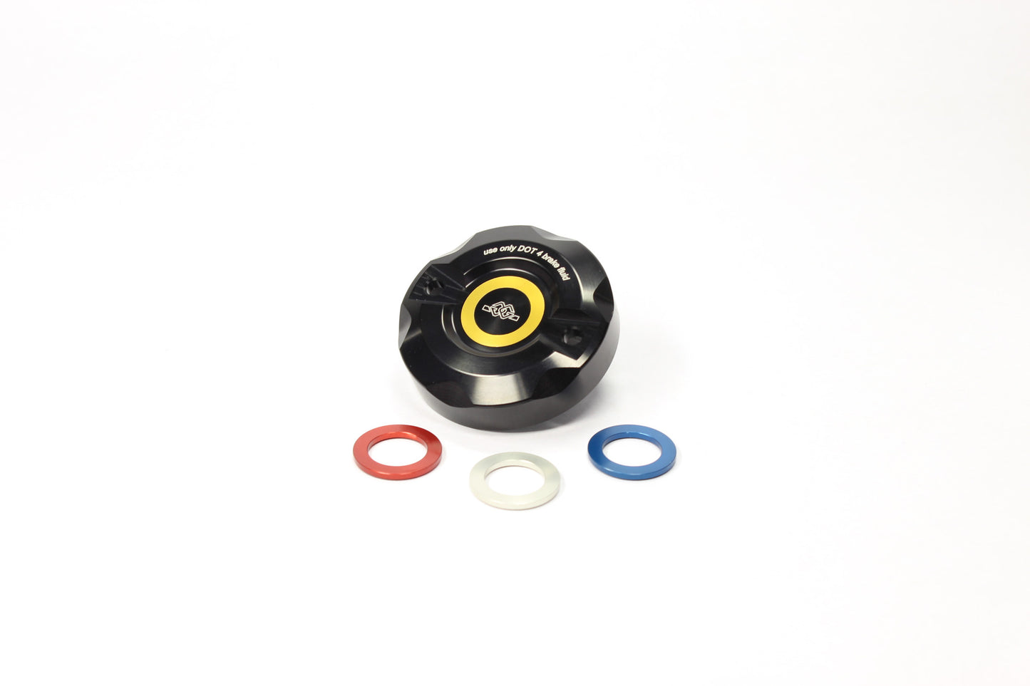Gilles Front or Rear Brake Reservoir cap for Aprilia, Ducati, MV Agusta, Kawasaki, KTM, and Triumph