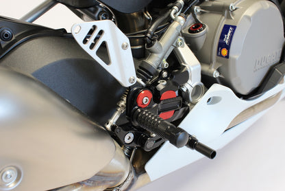 Gilles VCR38GT Rearsets for the Ducati Panigale V2 / 959