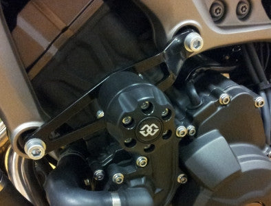 Gilles IP.GT Frame Sliders for the Yamaha FZ-09/MT-09  FJ-09  and XSR900