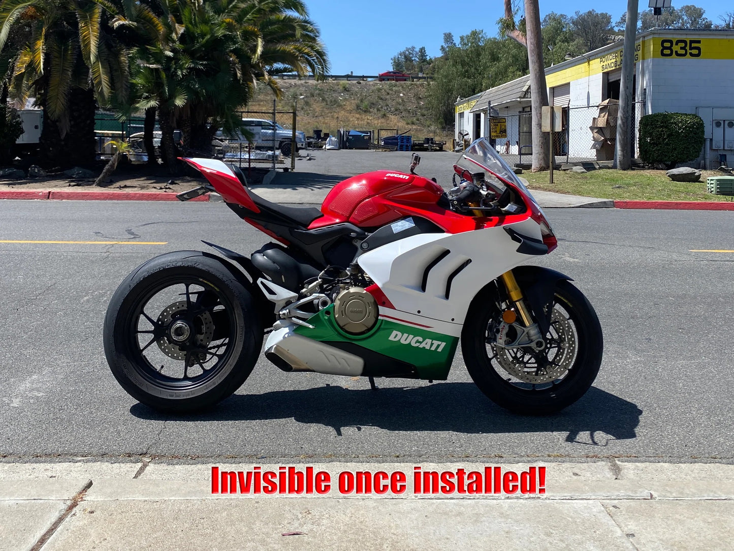 Ducati Spacers Heat Shield Kit for Ducati Panigale V4 and Streetfighter V4