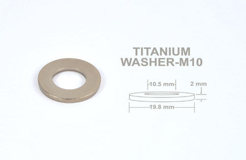 Proti Sprocket Nuts and Ti Washer Bolt Kit for the Yamaha YZF R6 (2016)