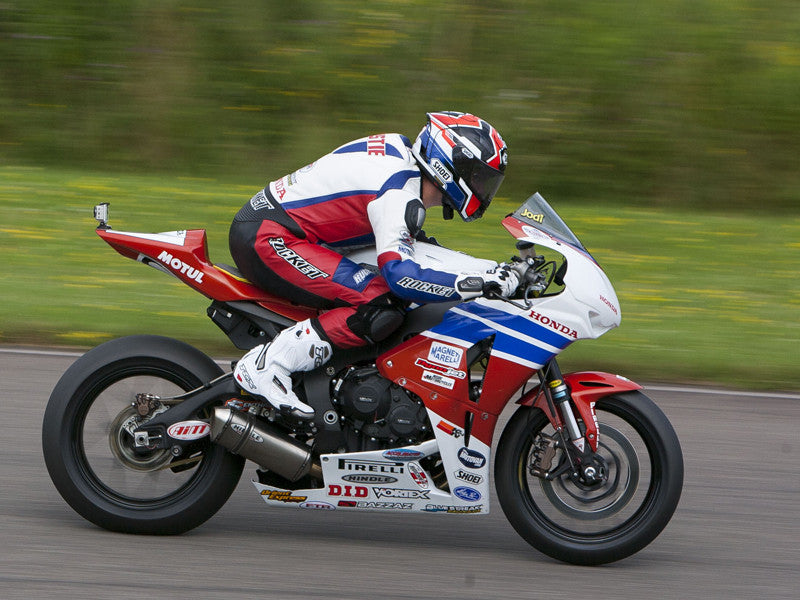 Hindle Exhaust for Honda CBR1000RR (12+) with Evolution Evolution Titanium Muffler w/ Black Ceramic Tip